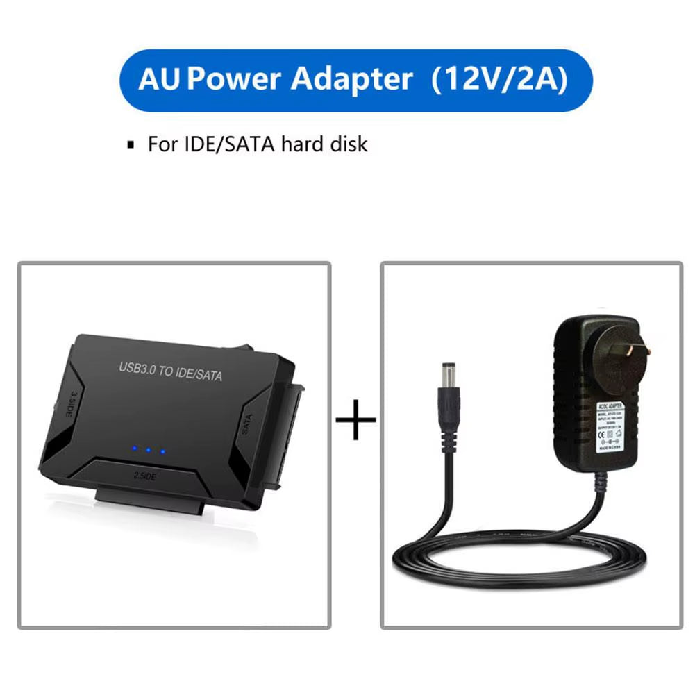 New Zilkee Ultra Recovery Converter USB 3.0 Sata HDD SSD Hard Disk Drive Data Transfer Converter SATA Adapter Cable Adapter