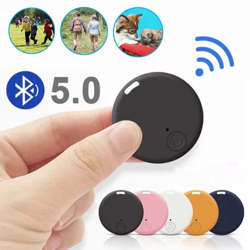 Mini GPS Tracker Bluetooth 5.0 Anti-Lost Device Pet Kids Bag Wallet Tracking for IOS/ Android Smart Finder Locator Accessories