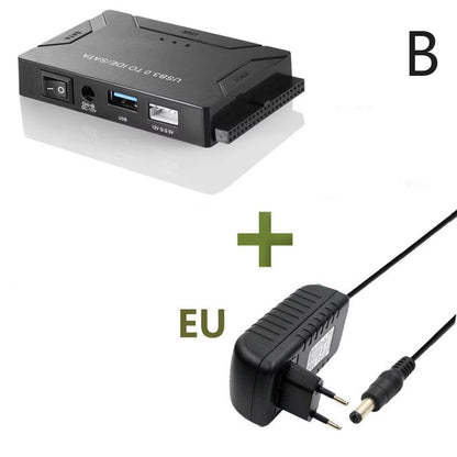 New Zilkee Ultra Recovery Converter USB 3.0 Sata HDD SSD Hard Disk Drive Data Transfer Converter SATA Adapter Cable Adapter